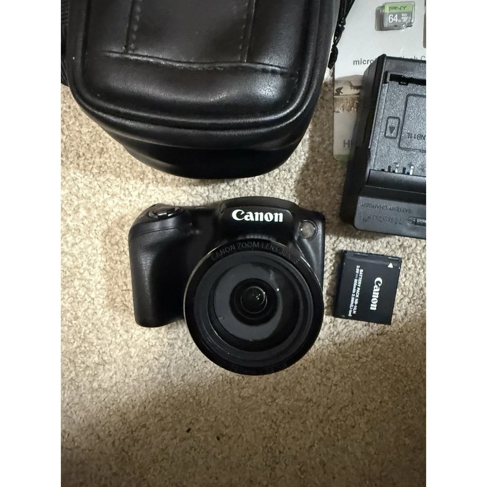 Canon PowerShot SX400 IS 16.0MP Digital Camera 30x‎ Optical Zoom Bundle Tested!